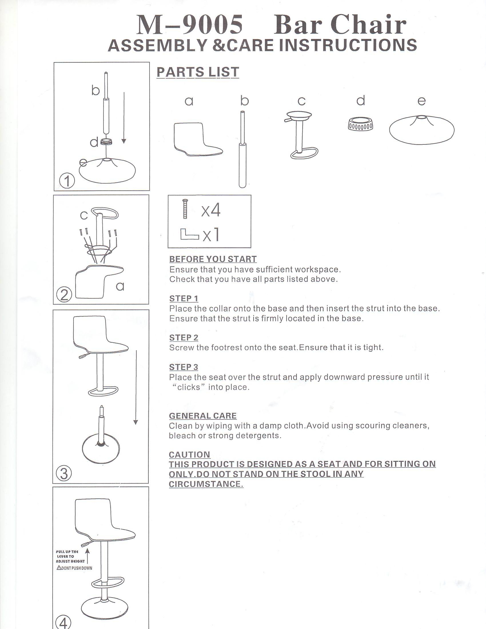 Assembly Instructions